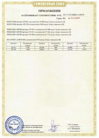 Сертификат соответствия на салют RU C-CN.ЦЦ09.А.00670-2 | Салюты Чебоксары